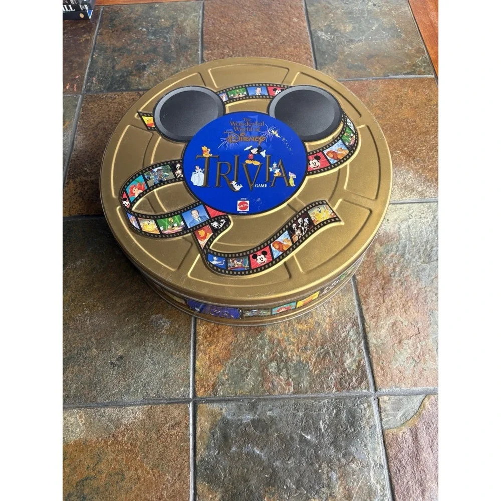The Wonderful World of Disney Trivia Game Vintage‎ from 1997 Complete!